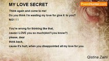 Qistina Zaini - MY LOVE SECRET