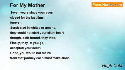 Hugh Cobb - For My Mother