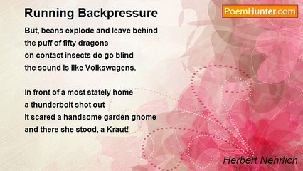 Herbert Nehrlich - Running Backpressure