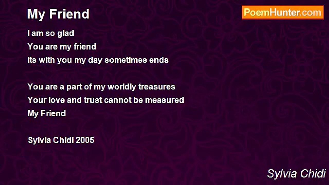 Sylvia Chidi - My Friend
