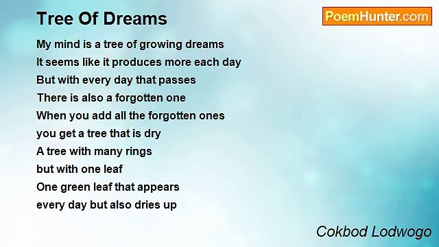 Theorem The Truth Serum - Tree Of Dreams