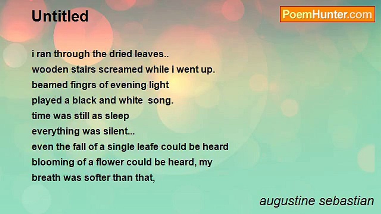 augustine sebastian - Untitled