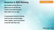 Miranda Sss - America is Still Shining