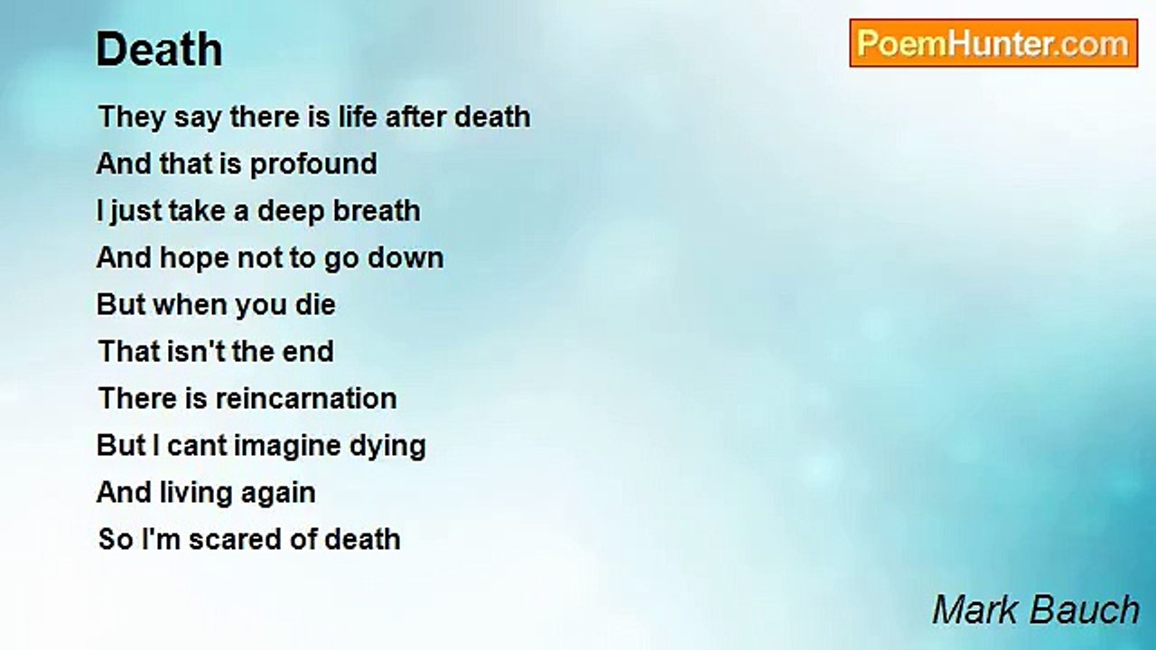 Mark Bauch - Death