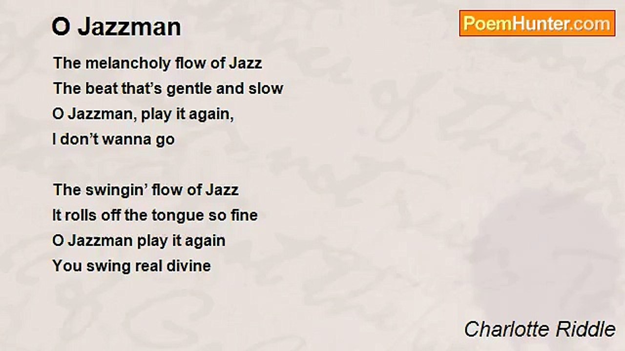 Charlotte Riddle - O Jazzman