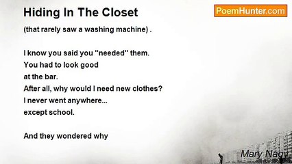Mary Nagy - Hiding In The Closet