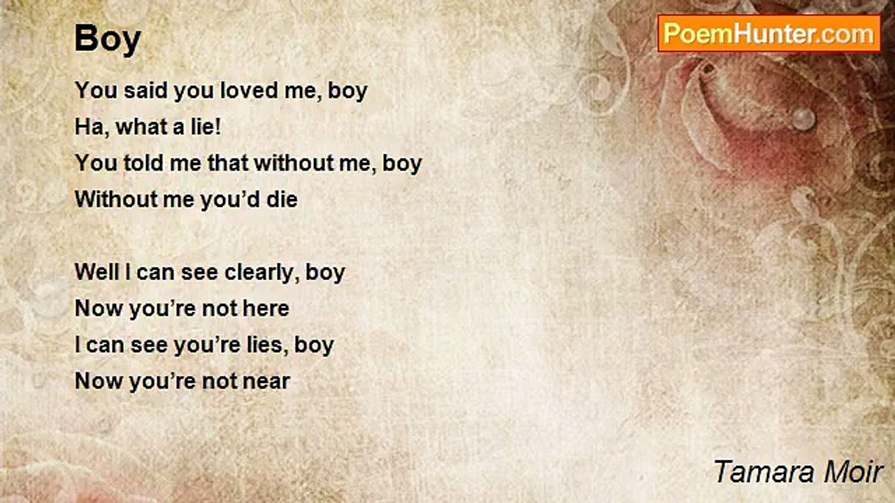 Tamara Moir - Boy