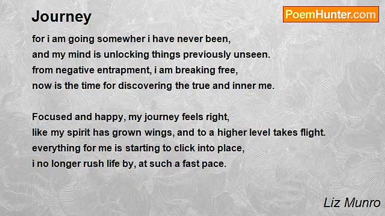 Liz Munro - Journey
