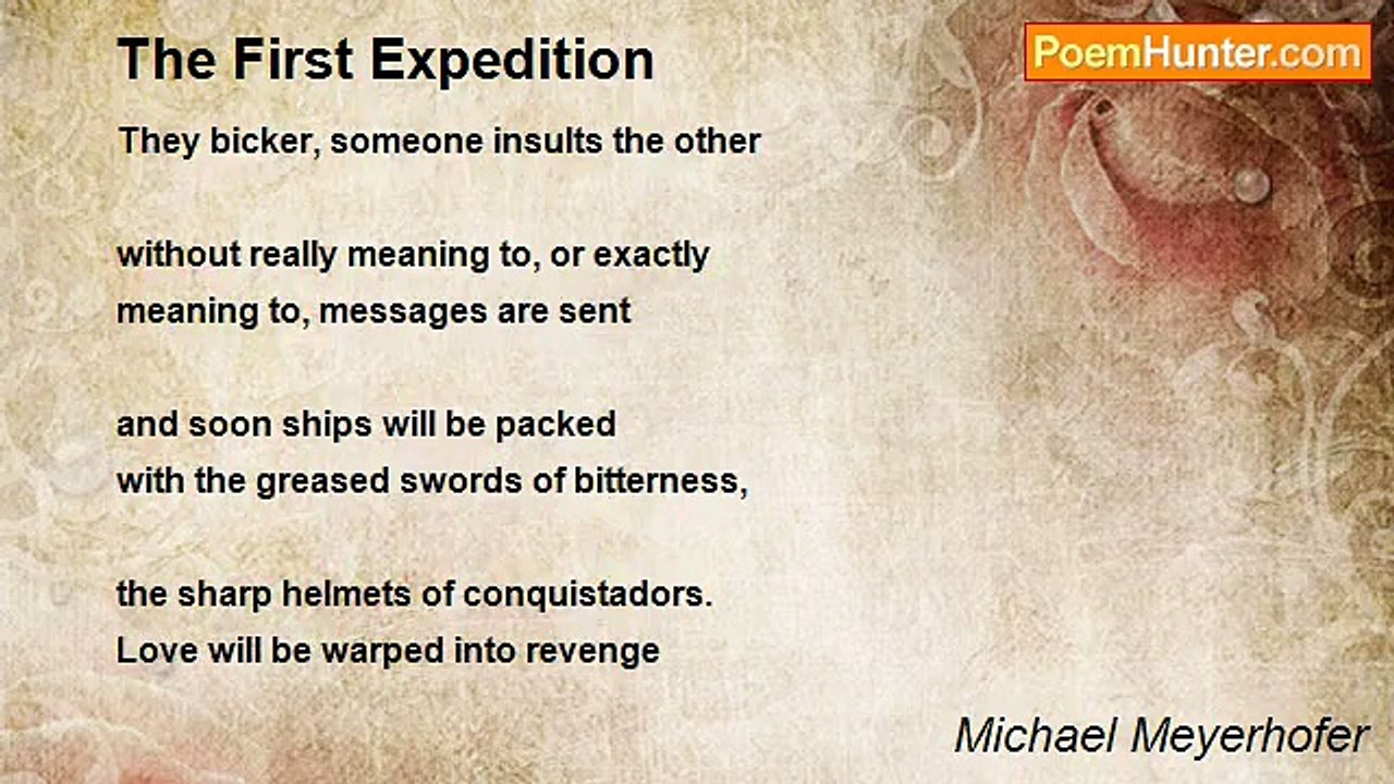 Michael Meyerhofer - The First Expedition