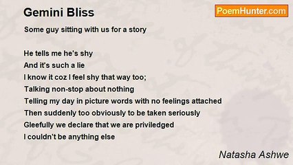 Natasha Ashwe - Gemini Bliss