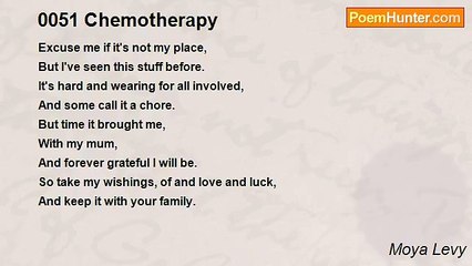 Moya Levy - 0051 Chemotherapy