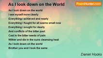 Daniel Hooks - As I look down on the World