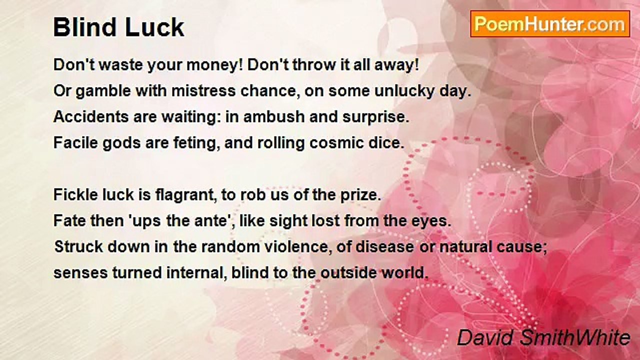 David SmithWhite - Blind Luck