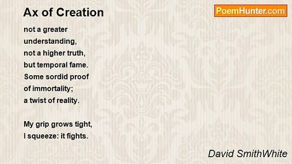David SmithWhite - Ax of Creation