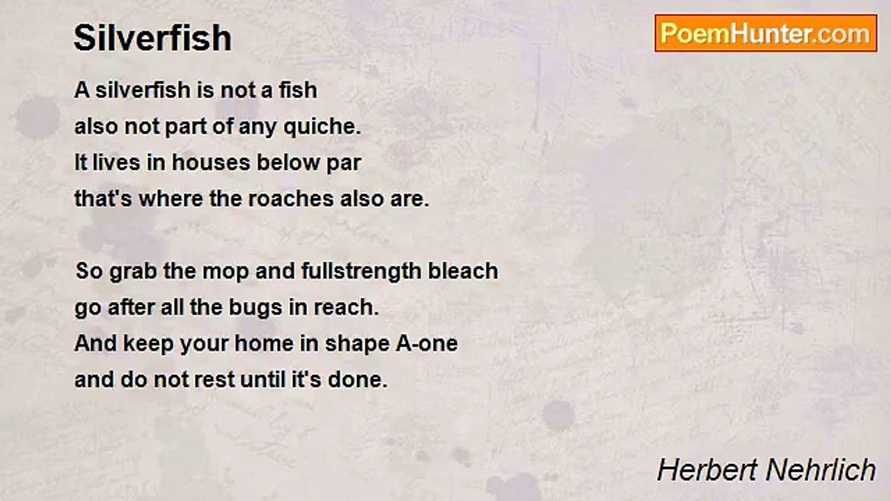 Herbert Nehrlich - Silverfish