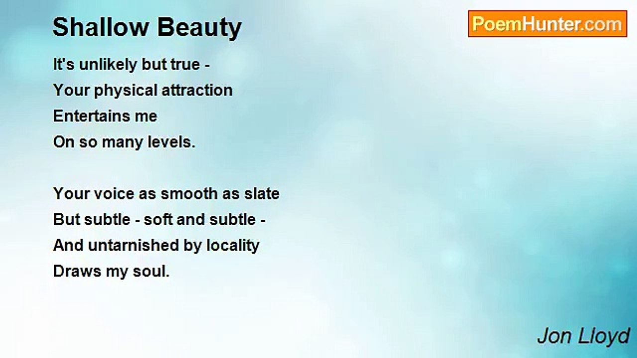 Jon Lloyd - Shallow Beauty