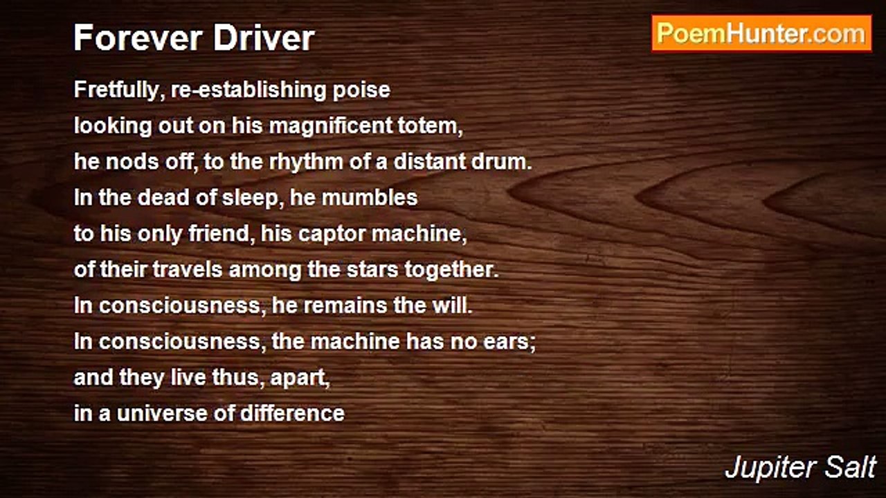 Jupiter Salt - Forever Driver