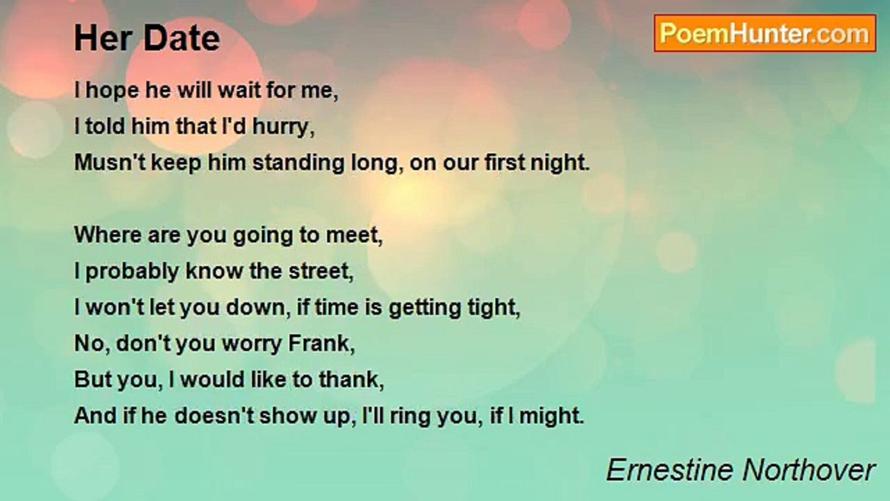 Ernestine Northover - Her Date
