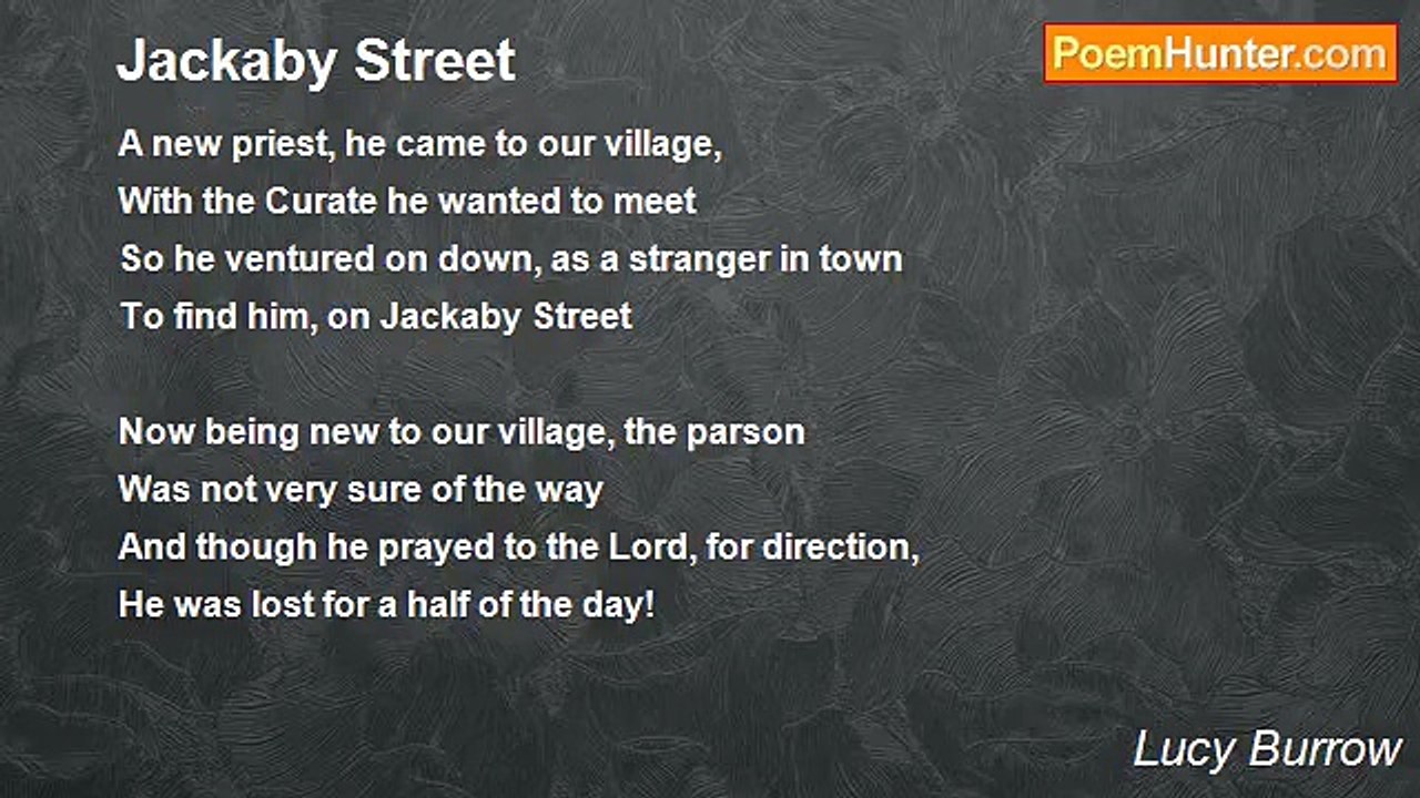 Lucy Burrow - Jackaby Street