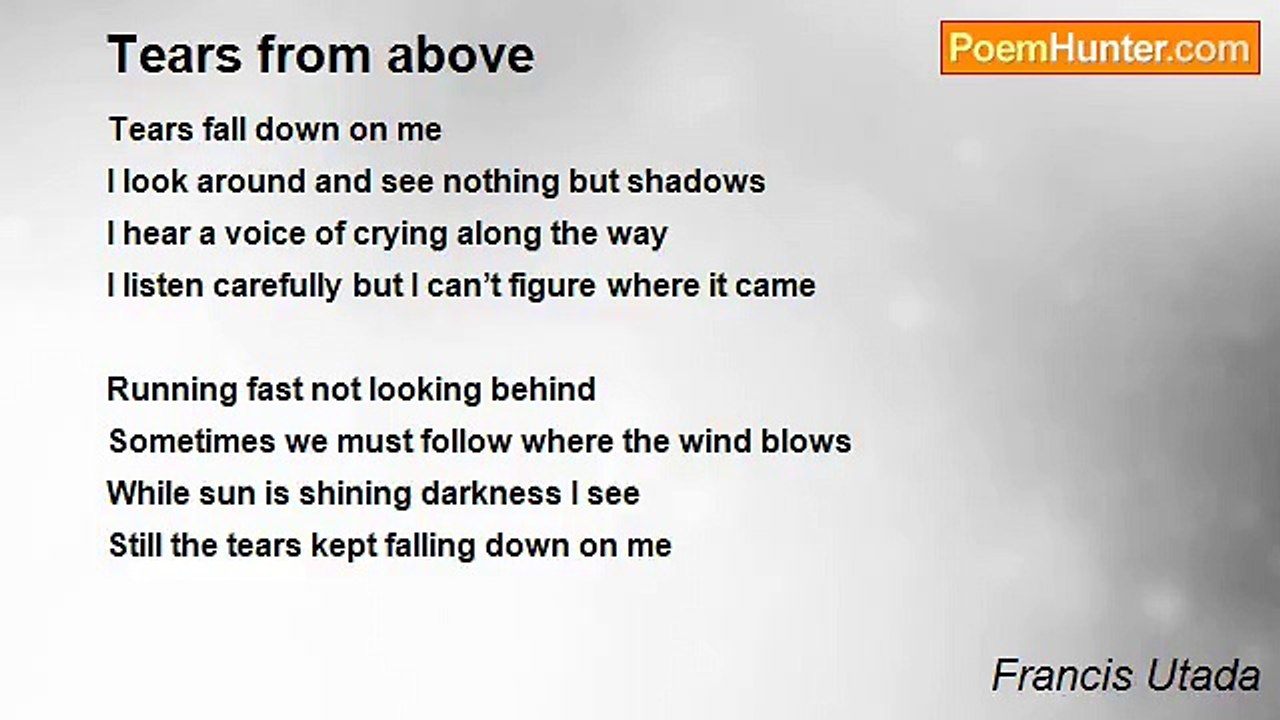 Francis Utada - Tears from above