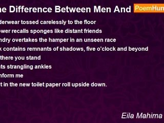 Eila Mahima Jaipaul - The Difference Between Men And Women