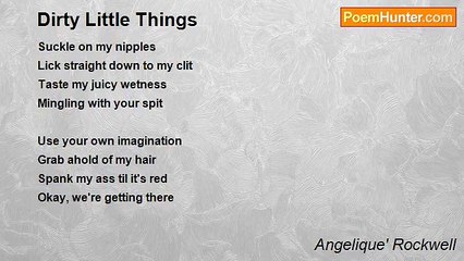 Angelique' Rockwell - Dirty Little Things