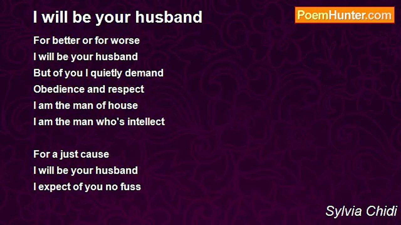 Sylvia Chidi - I will be your husband