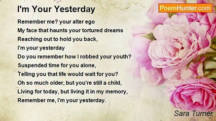 Sara Turner - I'm Your Yesterday