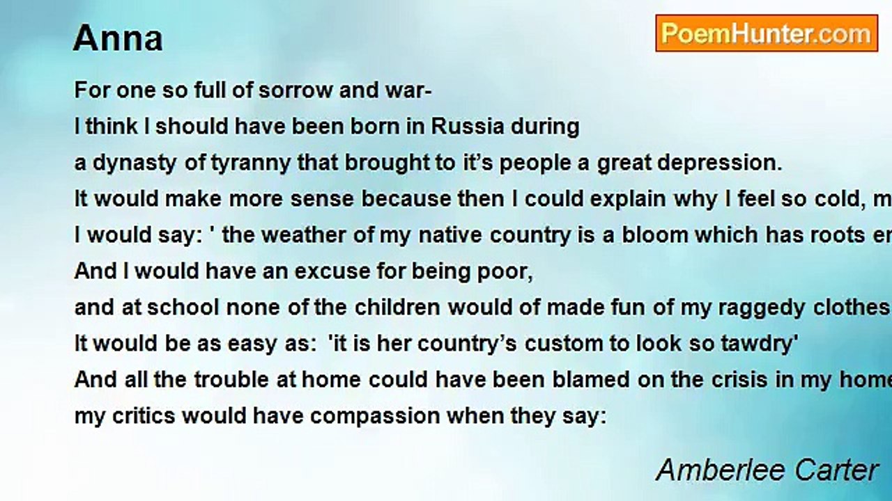 Amberlee Carter - Anna