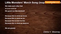 Elena V. Moonray - Little Monsters’ March Song (inspired by British punk rock)