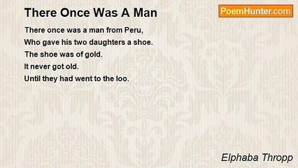 Elphaba Thropp - There Once Was A Man