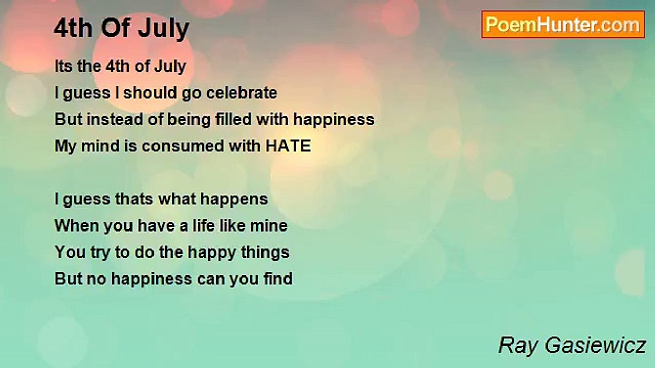Ray Gasiewicz - 4th Of July