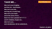 hazem al jaber - TAKE ME....