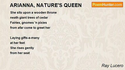 Ray Lucero - ARIANNA, NATURE'S QUEEN