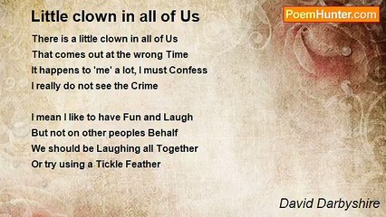 David Darbyshire - Little clown in all of Us