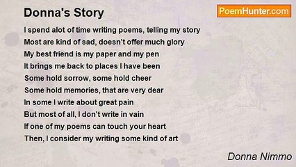 Donna Nimmo - Donna's Story
