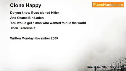 allan james saywell - Clone Happy