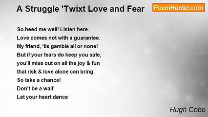 Hugh Cobb - A Struggle 'Twixt Love and Fear
