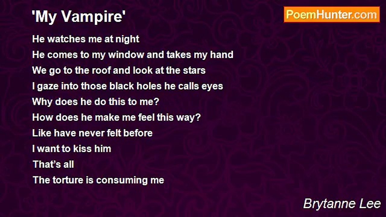 Brytanne Lee - 'My Vampire'