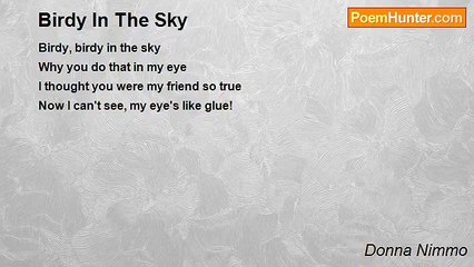 Donna Nimmo - Birdy In The Sky