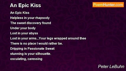 Peter LeBuhn - An Epic Kiss