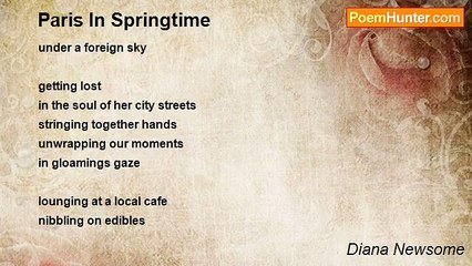 Diana Newsome - Paris In Springtime