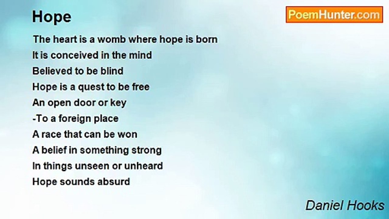 Daniel Hooks - Hope