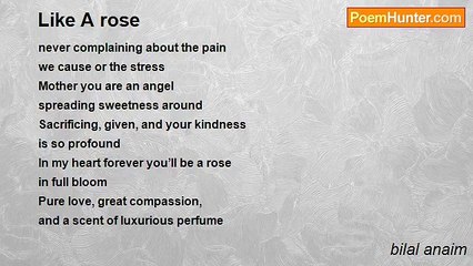 bilal anaim - Like A rose