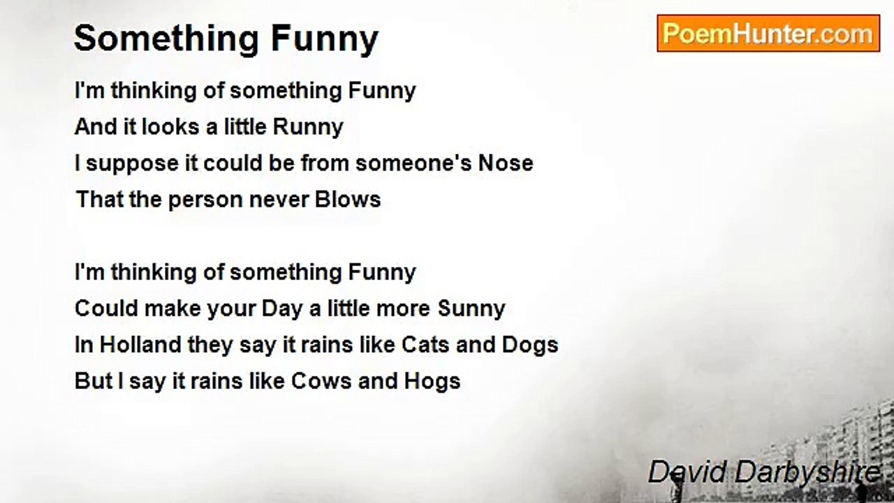 David Darbyshire - Something Funny