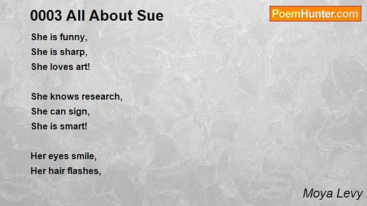 Moya Levy - 0003 All About Sue