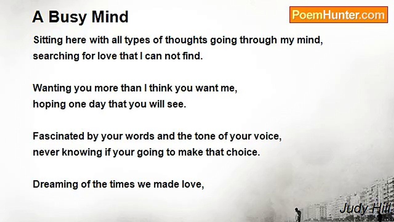 Judy Hill - A Busy Mind