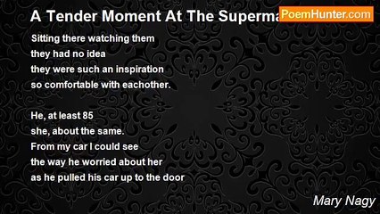 Mary Nagy - A Tender Moment At The Supermarket