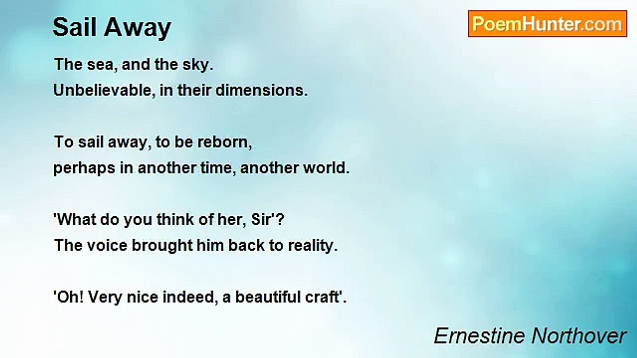 Ernestine Northover - Sail Away