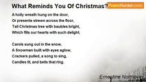 Ernestine Northover - What Reminds You Of Christmas?